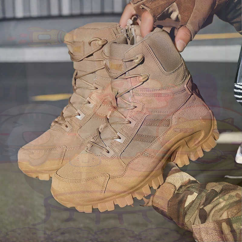 Office Tech Gifts For Men - Tan Long Barrel Deadlift Casual Sneakers