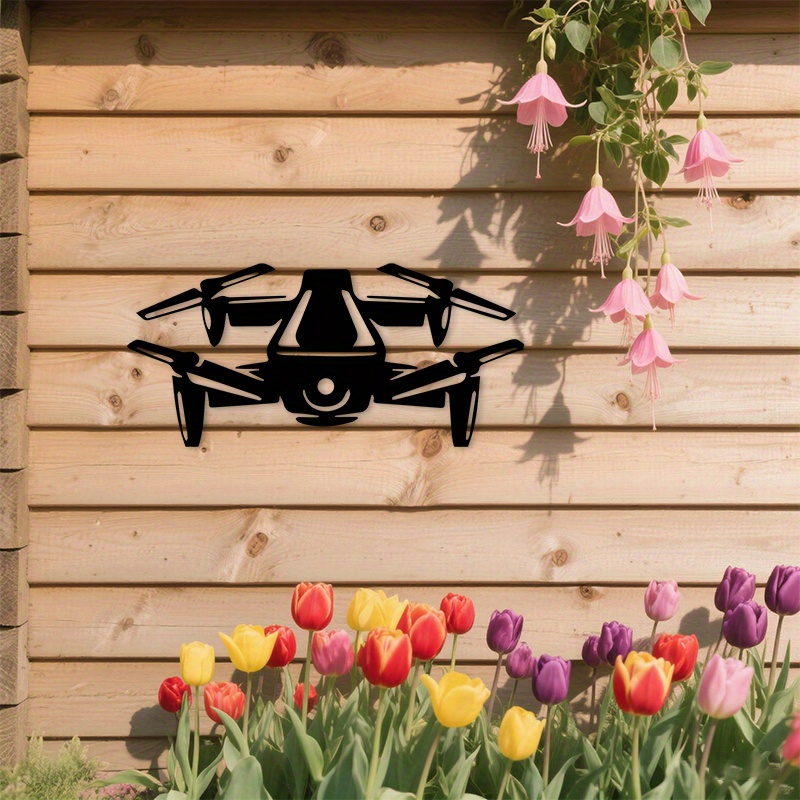Drone Silhouette Metal Wall Ar - đánh giá và giá Office Tech For Men