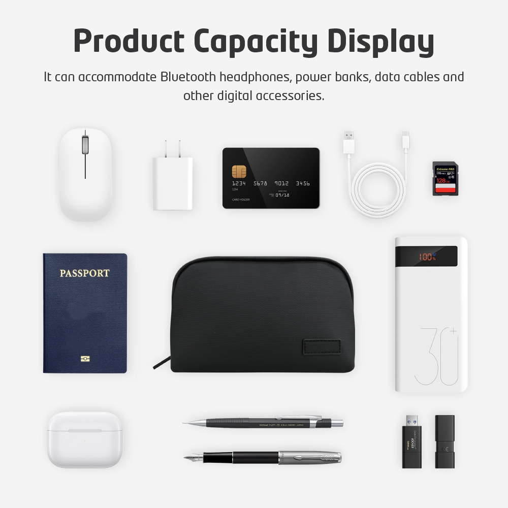 Lightweight Water Resistant Te - đánh giá và giá Office Tech Bag
