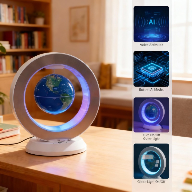 Levitating Globe Bluetooth Spe - đánh giá và giá Office Tech Gifts For Men