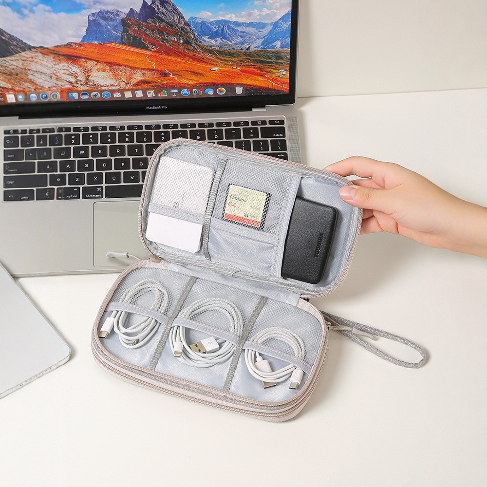 Travel Data Cable Storage Bag, - đánh giá và giá Office Tech Bag
