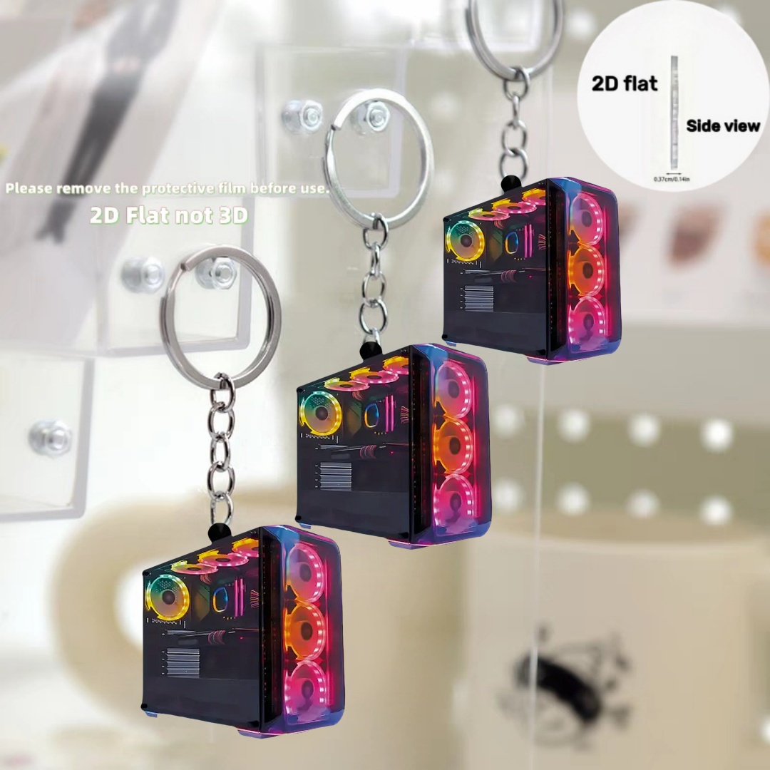 RGB Computer Host Keychain,2D  - đánh giá và giá Office Tech Bag
