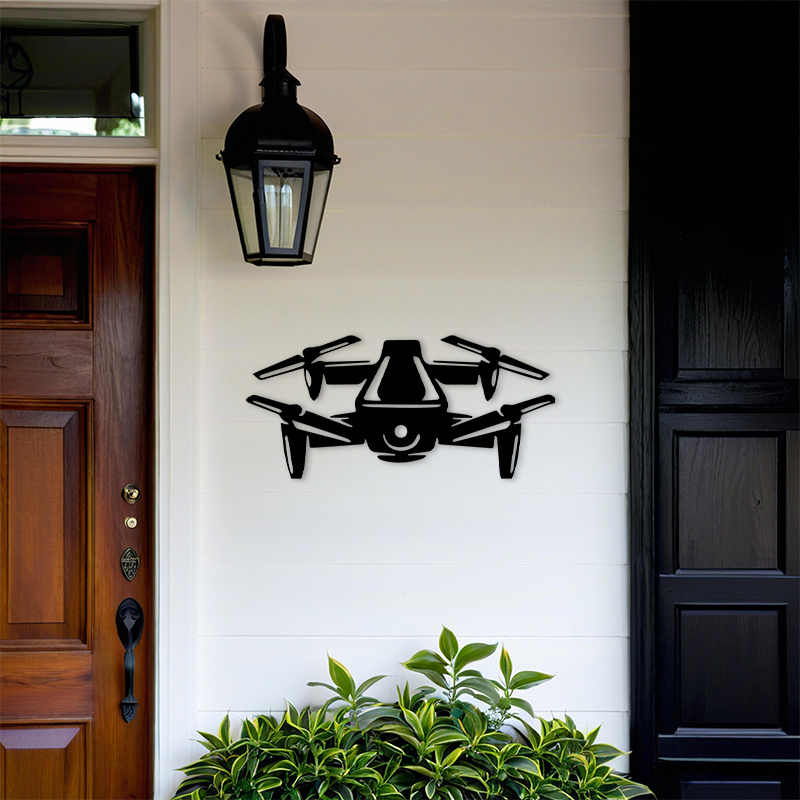 2D Flat Drone Silhouette Metal - đánh giá và giá Office Tech Gifts For Men