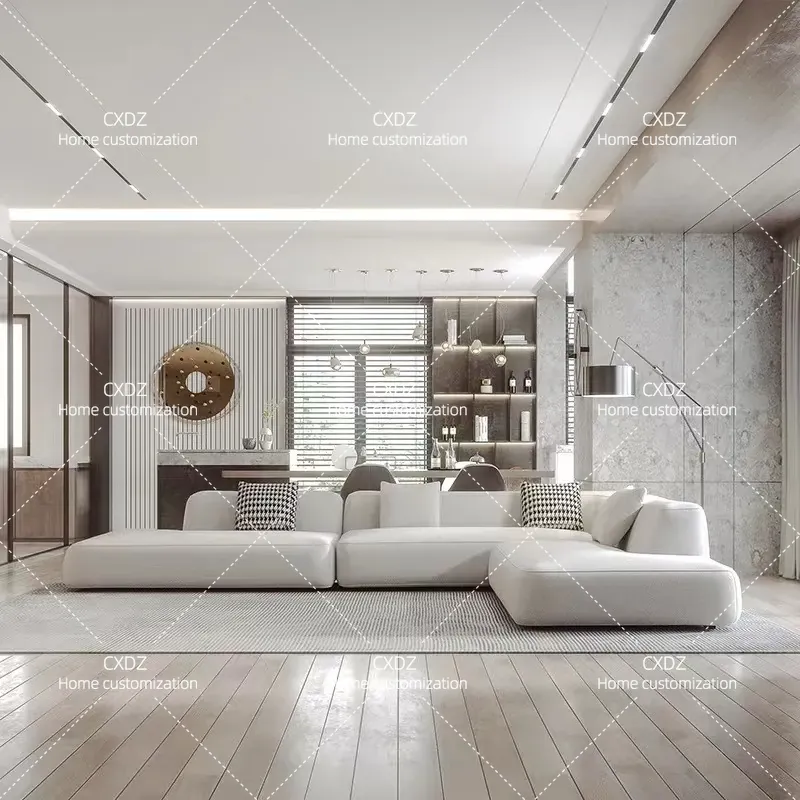 Nordic Modern Minimalist L Sha - đánh giá và giá Tech Office Reception